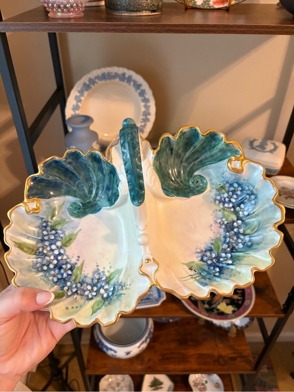 Floral Serving Dish - Made in Germany